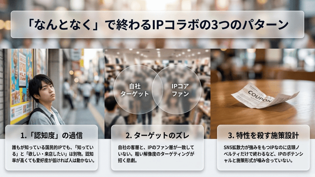 なんとなくで終わるIPコラボの3つのパターン (1)