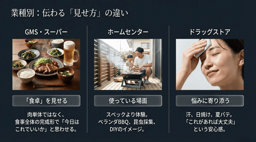 伝わる見せ方の違い