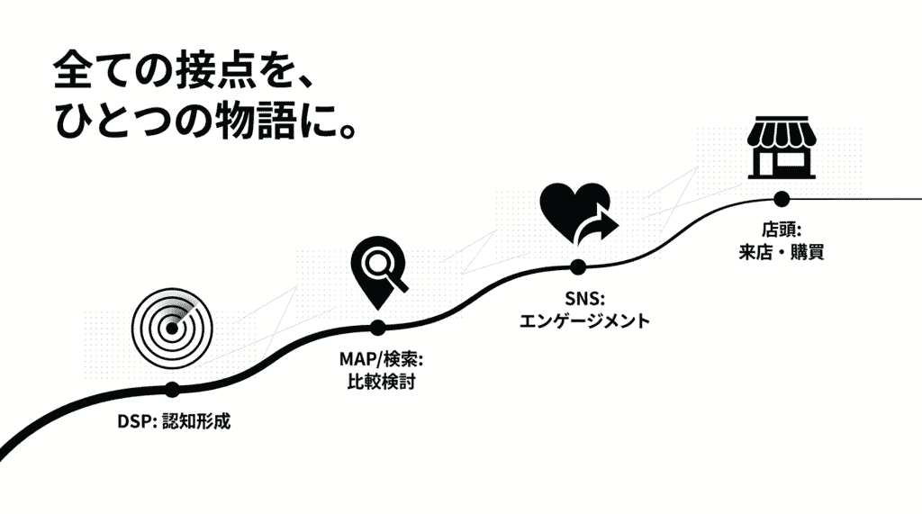 全ての接点をひとつの物語に