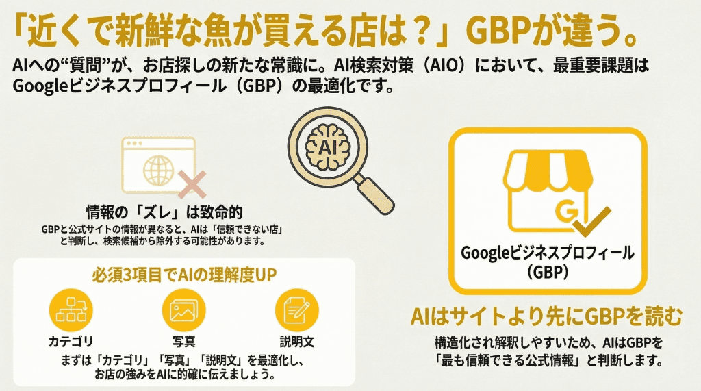 近くで新鮮な魚が買える店は (1)