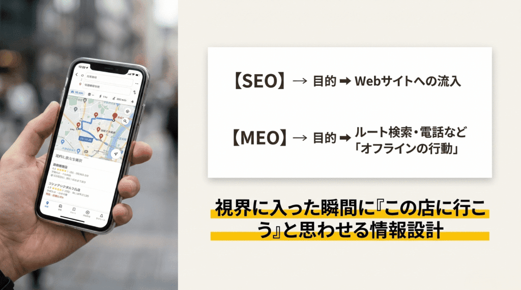 2視界に入った瞬間にこの店に行こうと思わせる情報設計