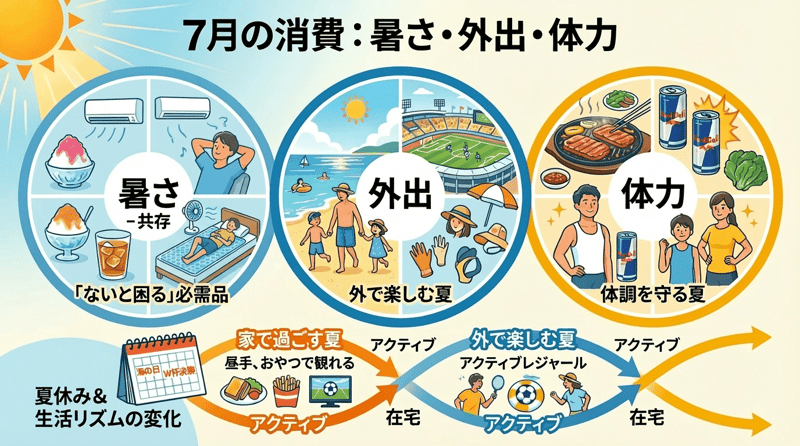 7月は「本格的な夏の消費」をどう設計するか