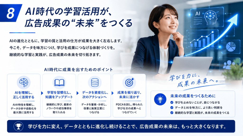 8AI時代の学習活用が広告成果の未来をつくる