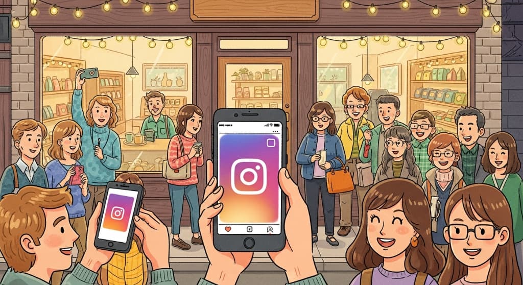 商圏内のインスタフォロー